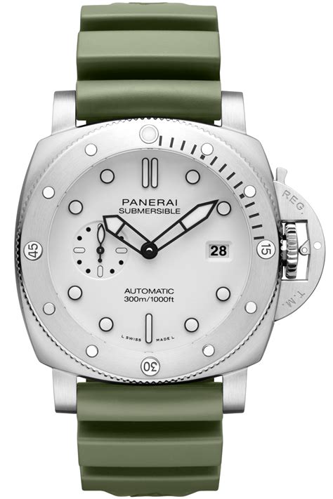 panerai submersible bronze|Panerai submersible quarantaquattro bianco.